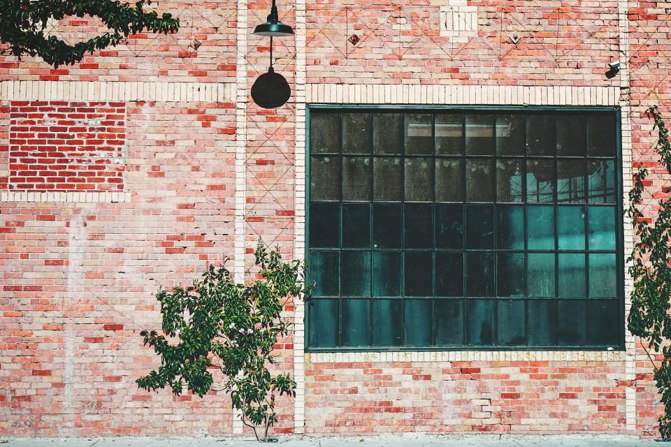 Illustrative photograph of industrial Building